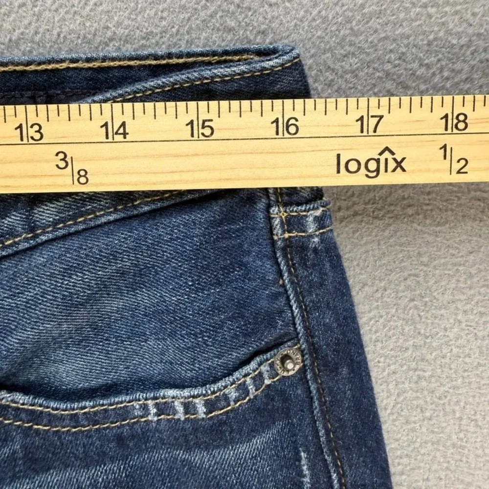 Lucky Brand Jeans‎ Women 6/28 Blue Sienna Boyfriend Distressed Seagraves Denim